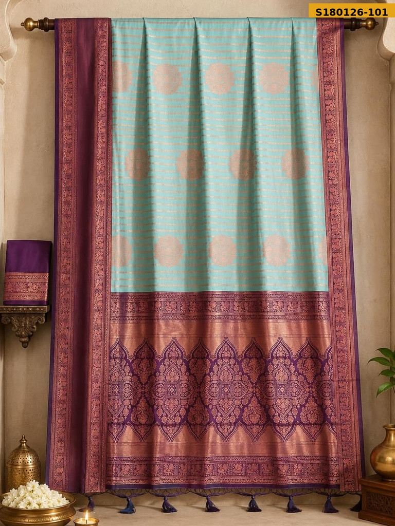 Fancy Kanchipuram Silk Saree