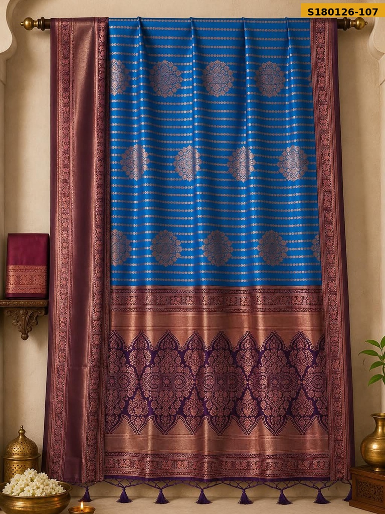 Fancy Kanchipuram Silk Saree