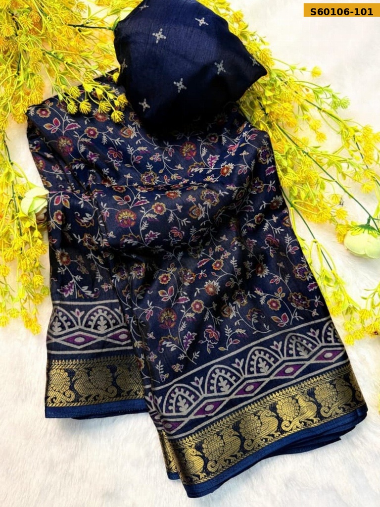 Fancy Dola silk saree
