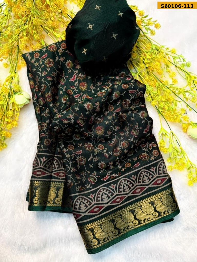 Fancy Dola silk saree