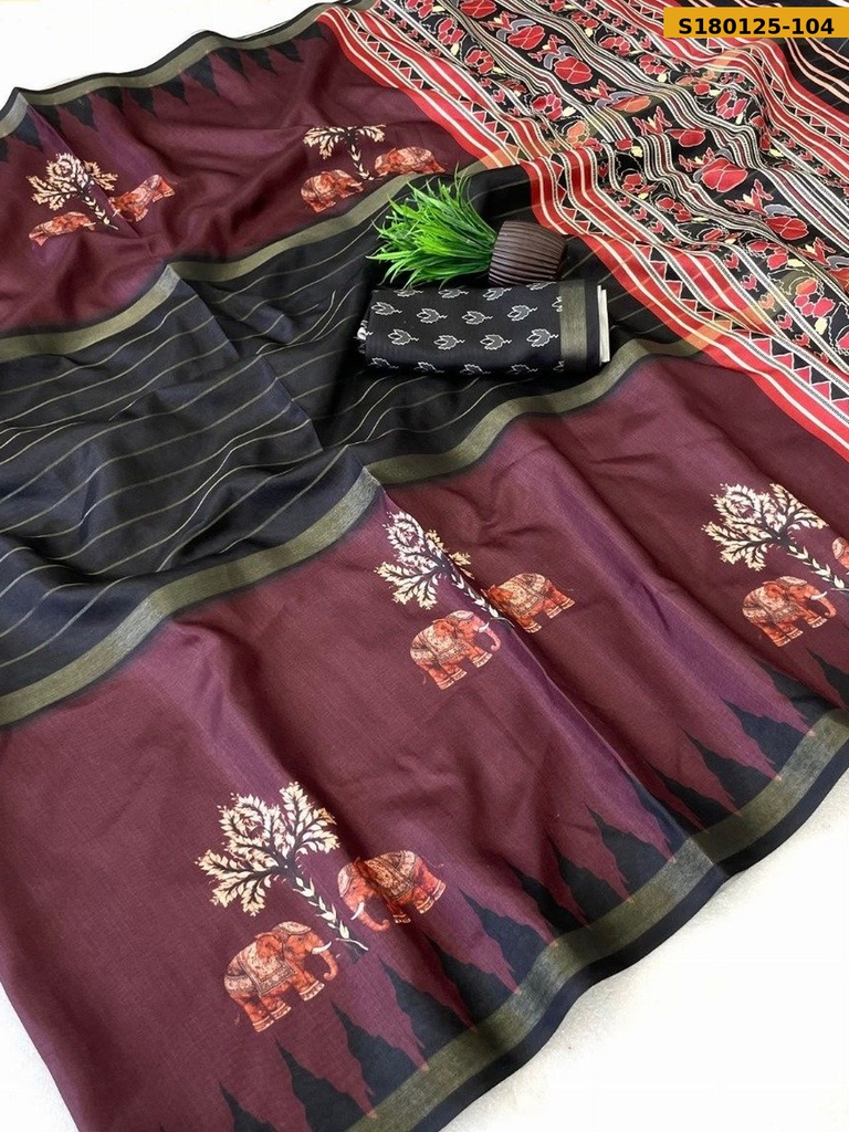 Fancy Dola Silk Saree