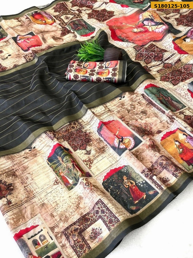 Fancy Dola Silk Saree