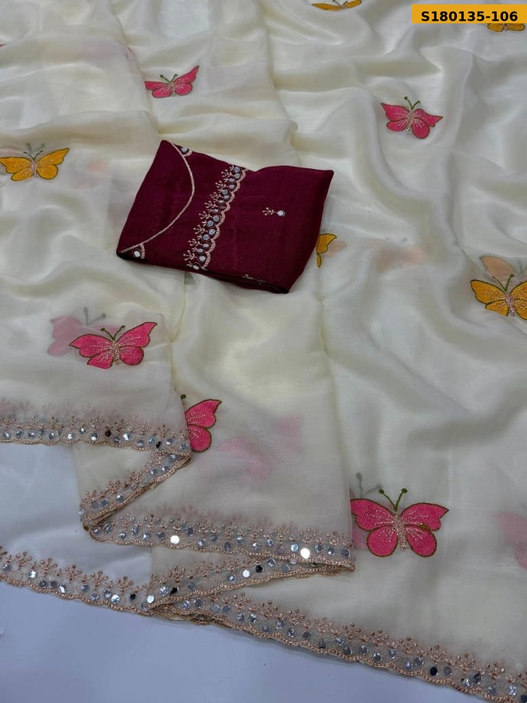 Fancy Star Georgette Saree