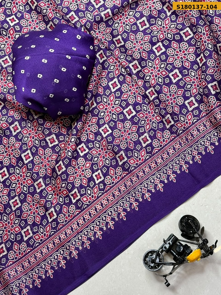 Fancy Georgette Saree