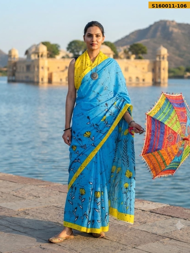Fancy  Mulmul Cotton Sarees