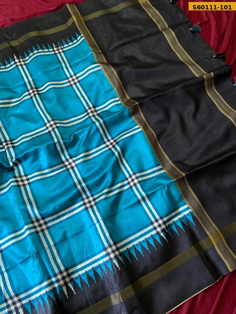 Fancy Soft Tussar Silk Saree