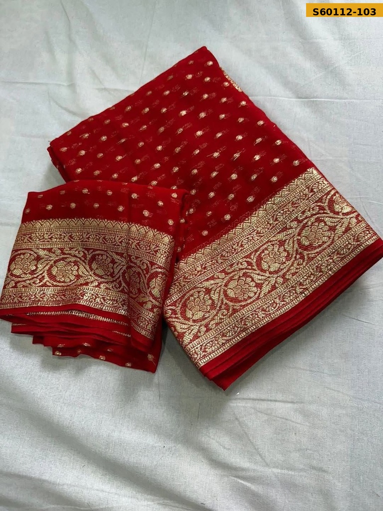 Fancy Viscose Georgette Saree