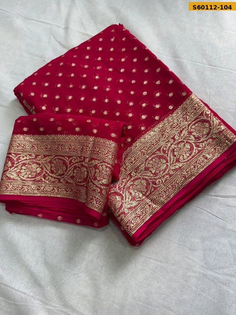 Fancy Viscose Georgette Saree
