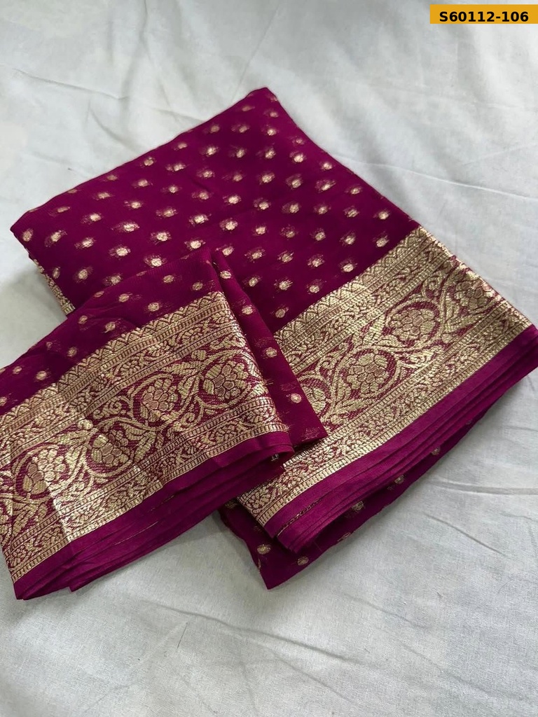 Fancy Viscose Georgette Saree