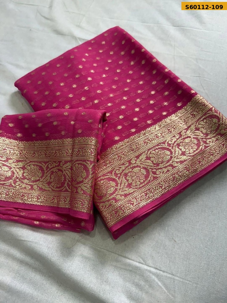 Fancy Viscose Georgette Saree