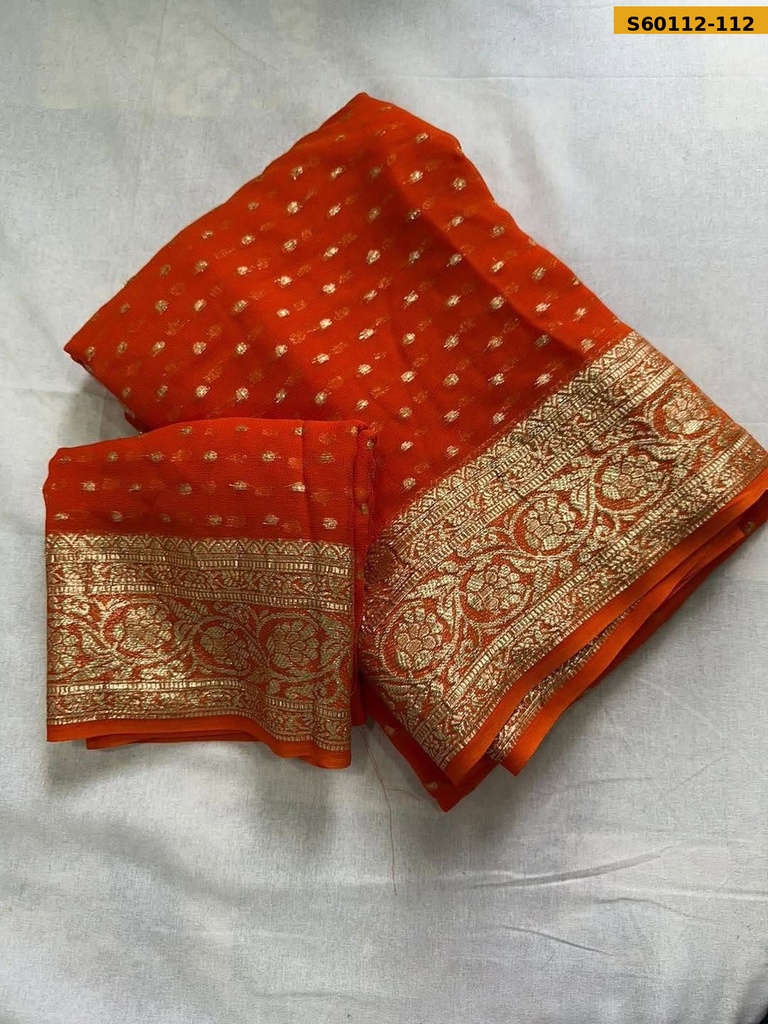 Fancy Viscose Georgette Saree