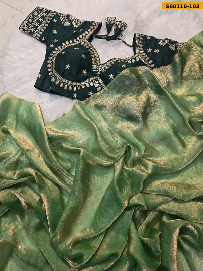 Fancy Space Satin Saree