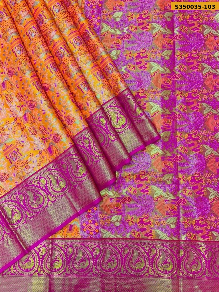 Kanjivaram Tissue Silk Sarees