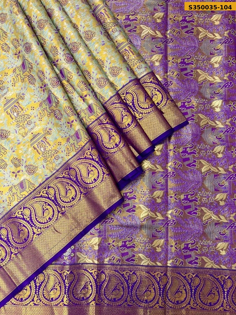 Kanjivaram Tissue Silk Sarees