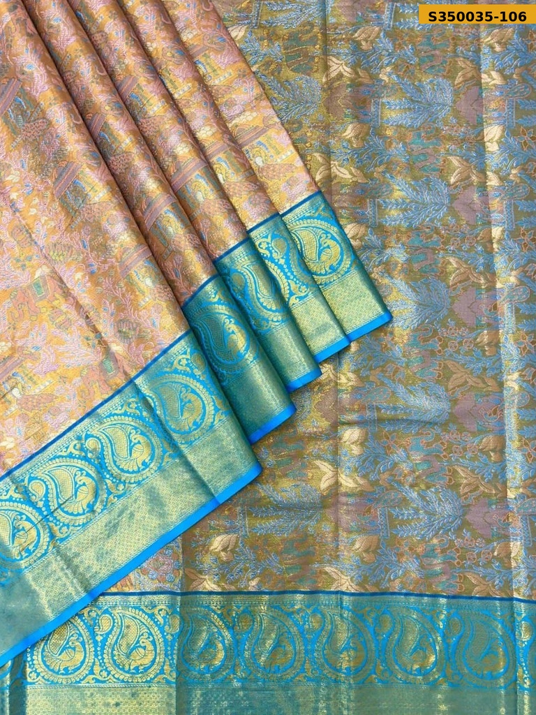 Kanjivaram Tissue Silk Sarees
