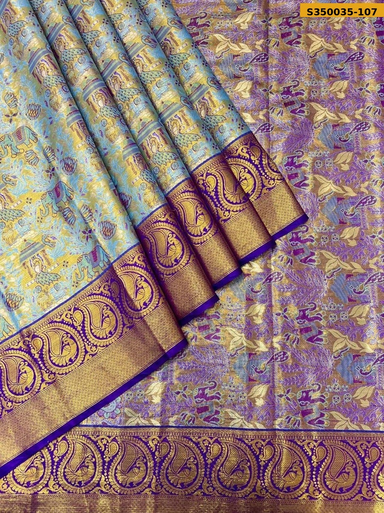 Kanjivaram Tissue Silk Sarees