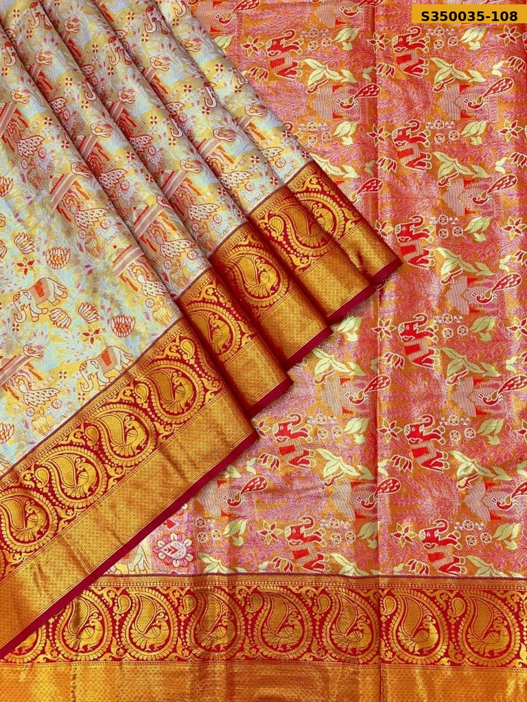 Kanjivaram Tissue Silk Sarees