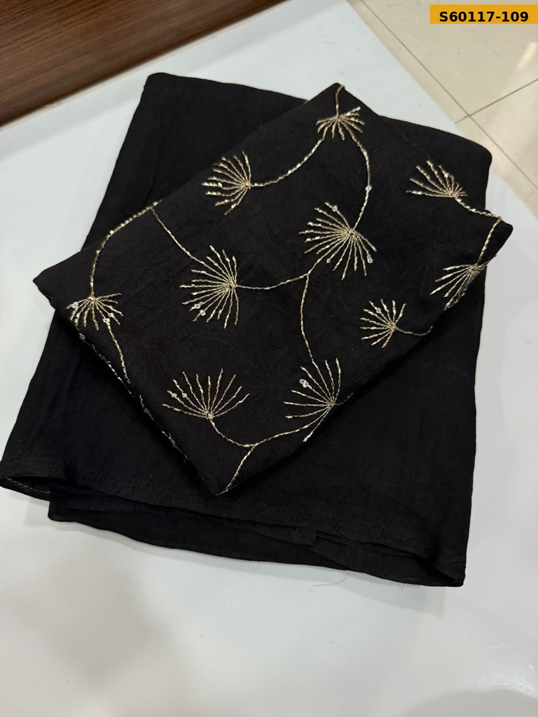 Fancy Rangoli Crush Saree