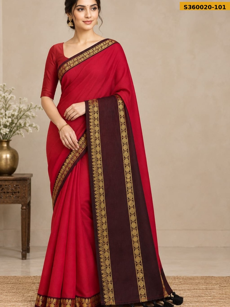 Mul Cotton Saree