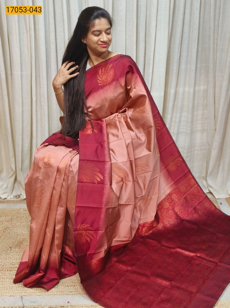 Mayuri Menpattu Ikkat Border Soft Silk Saree