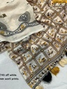 Fancy Soft Linen Printed Saree