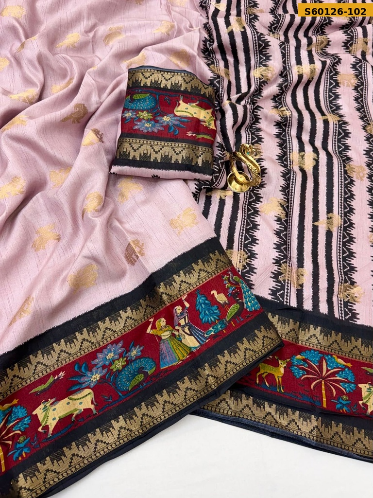 Fancy Dola Silk Saree