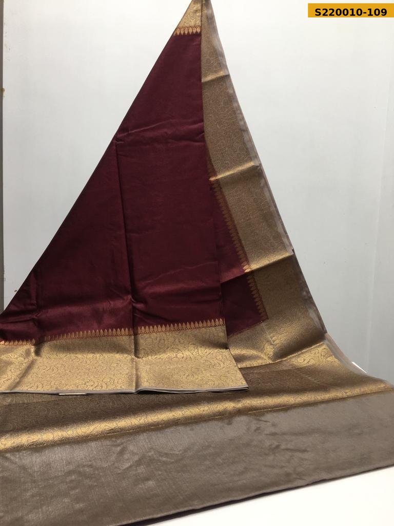Banarasi Daible Warm Soft Silk Saree