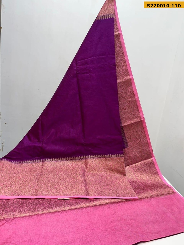 Banarasi Daible Warm Soft Silk Saree
