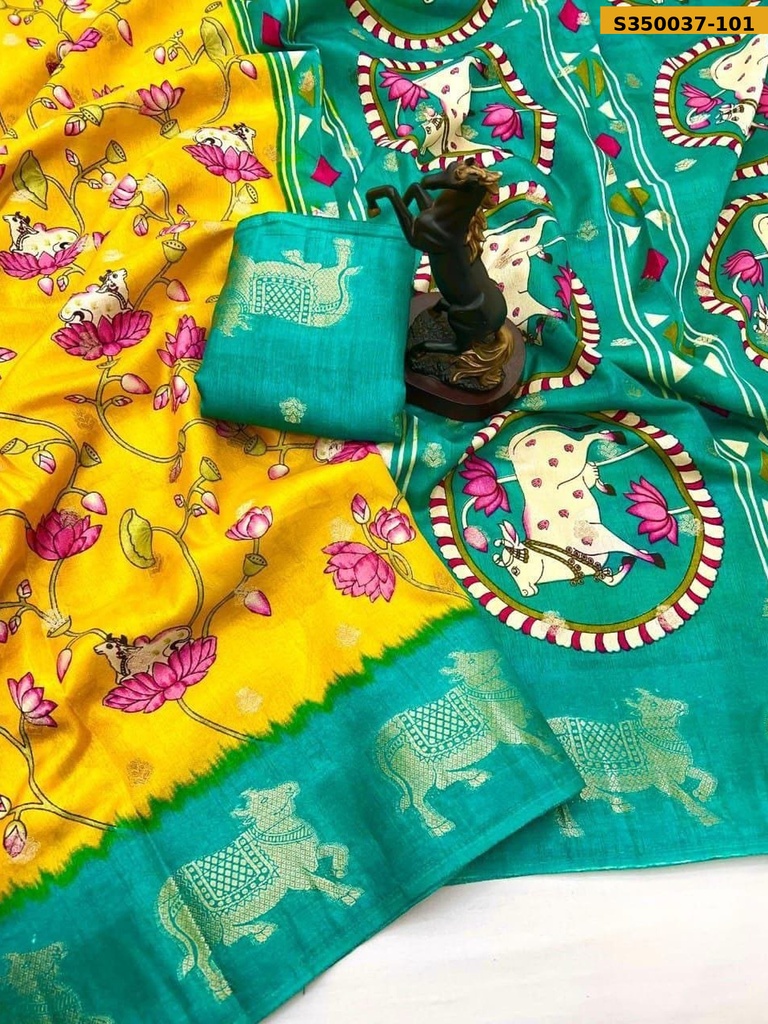 Fancy Spice Silk Saree