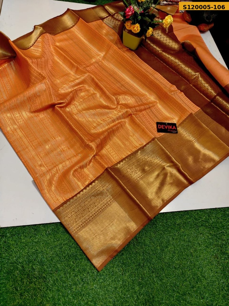 Banarasi Semi Katan Soft Silk Sarees