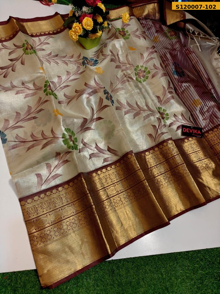 Banarasi Tissue Soft Silk Saree
