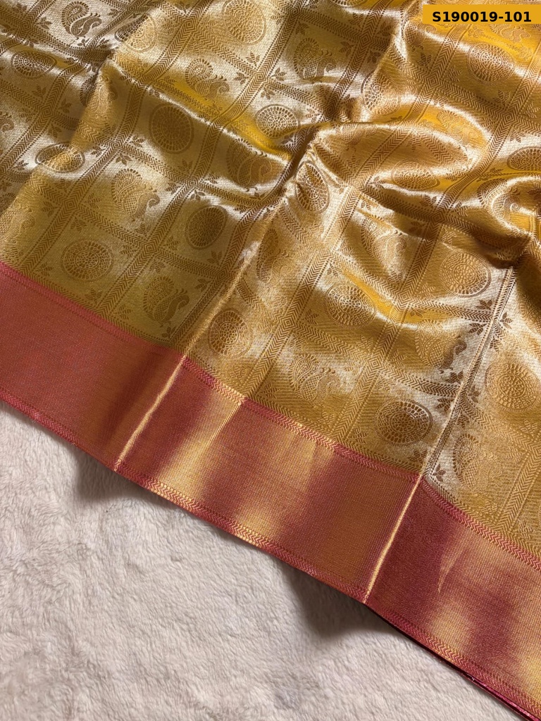 Fancy Banarasi Tissue Silk Saree