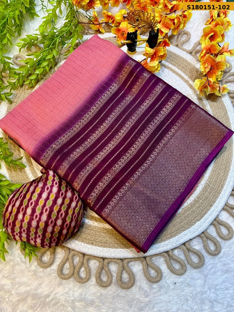 Fancy Mysore Silk Saree