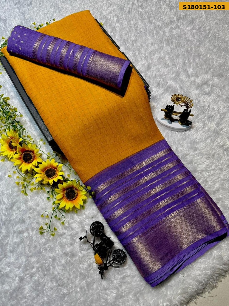 Fancy Mysore Silk Saree