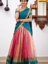 Fancy Kanjivaram Silk Lehenga
