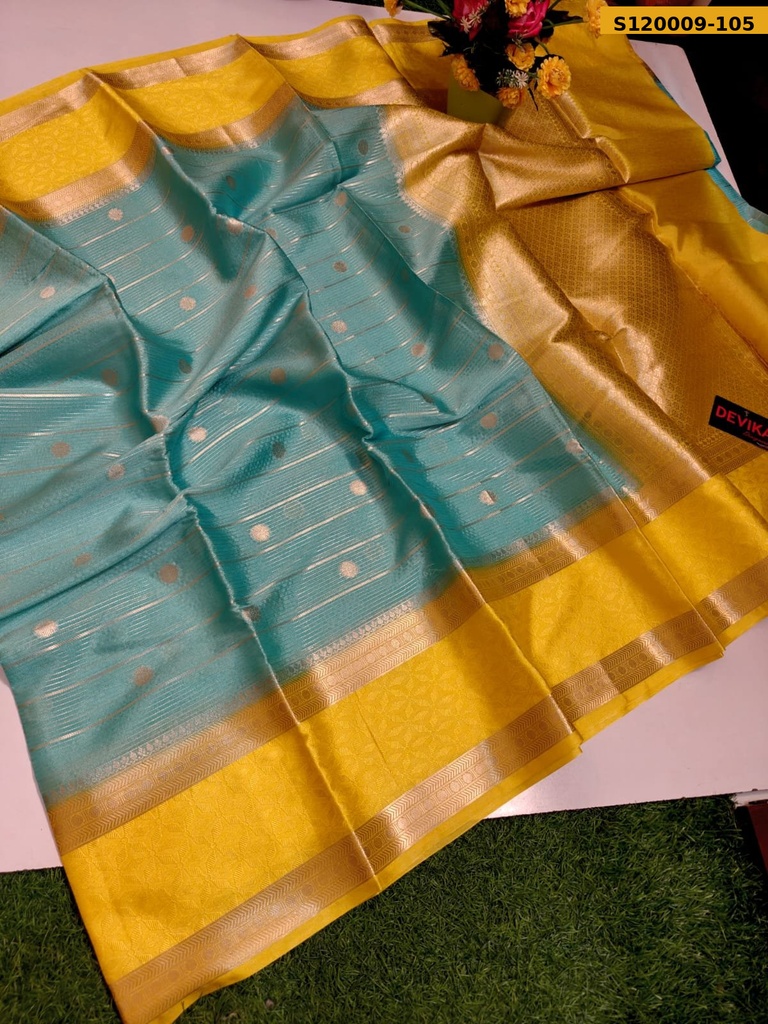 Banarasi Semi Georgette Soft Silk Saree