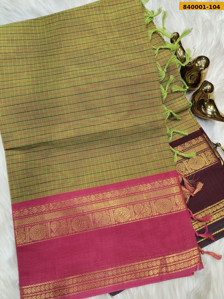 Kanchi Cotton Saree
