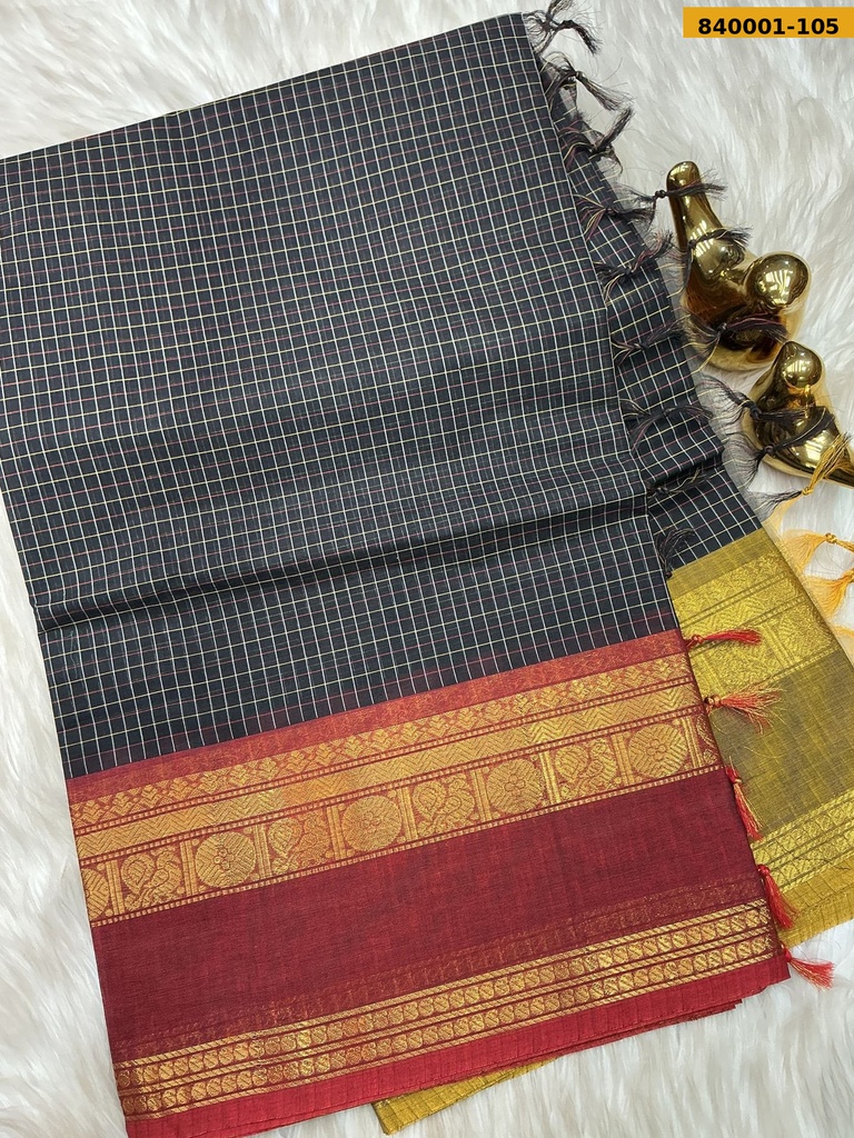 Kanchi Cotton Saree