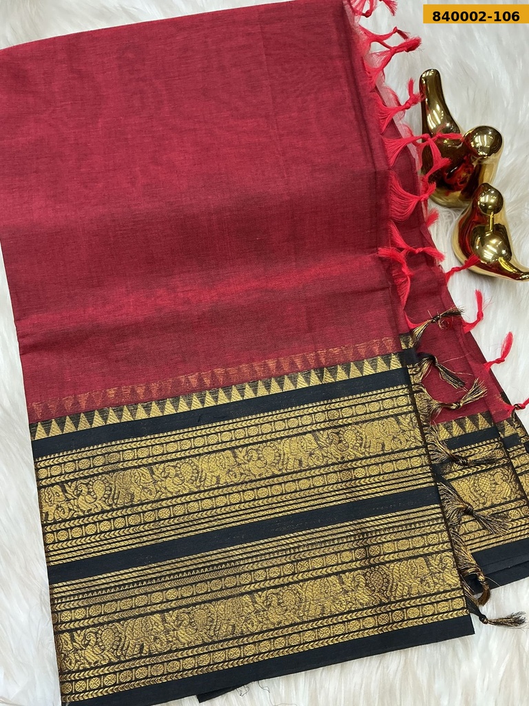 Kanchi Cotton Saree