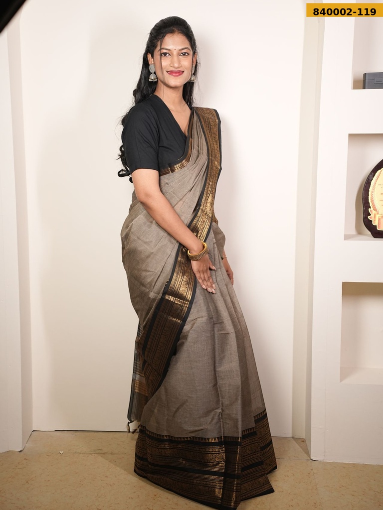 Kanchi Cotton Saree