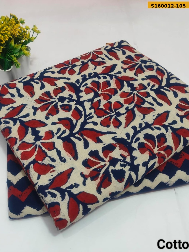 Hand Block Printed Cotton 2 Piece Set