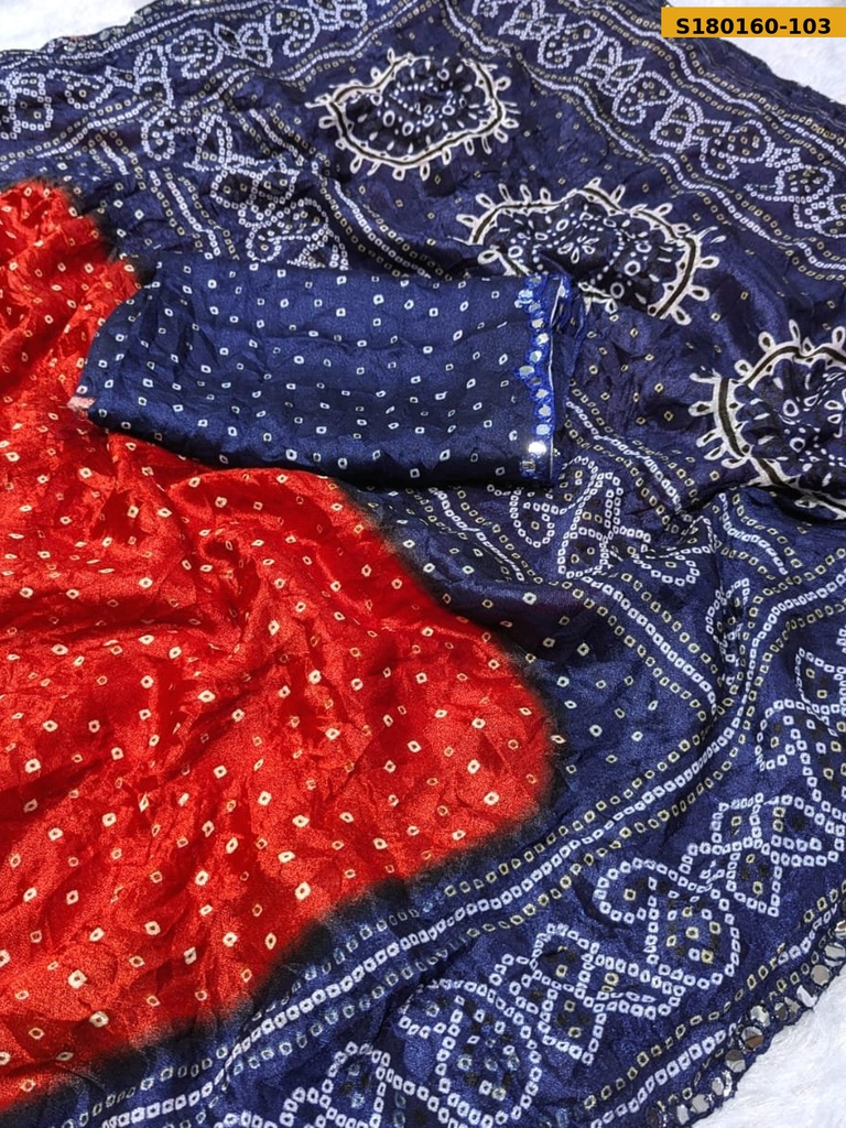 Fancy Moss Silk Saree