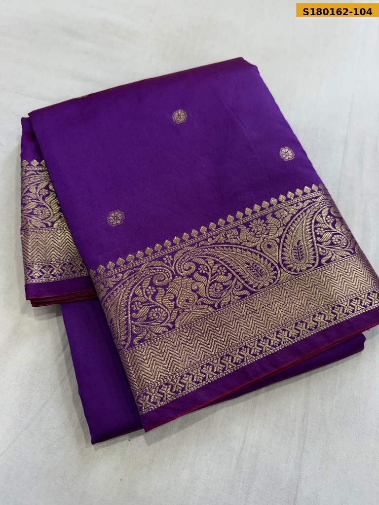 Fancy Semi Katan Silk Saree