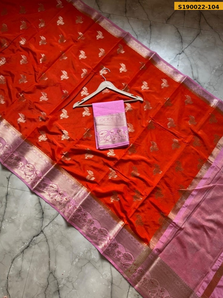 Banarasi semi katan silk Saree