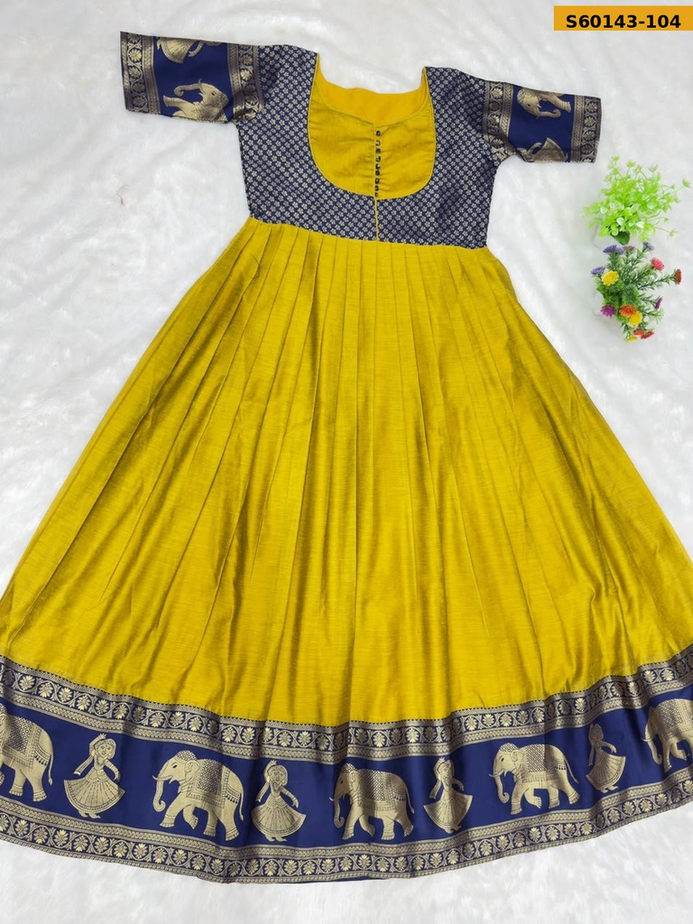 Fancy Floor Length Anarkali Gown