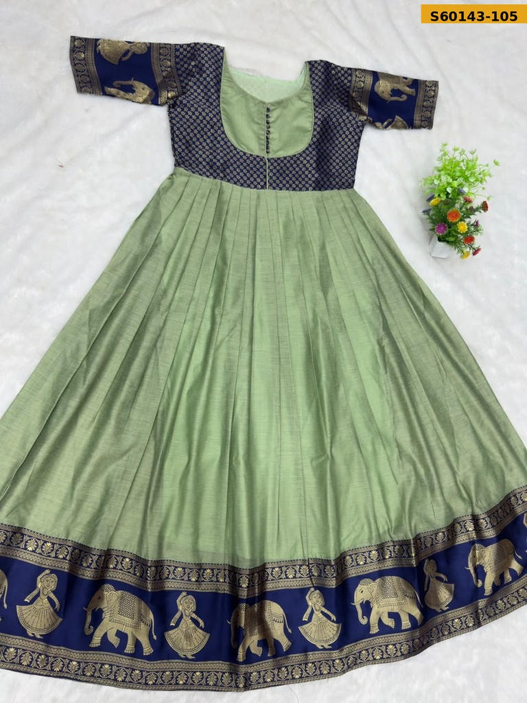 Fancy Floor Length Anarkali Gown