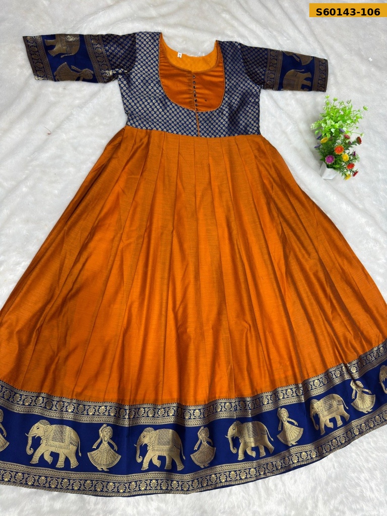 Fancy Floor Length Anarkali Gown