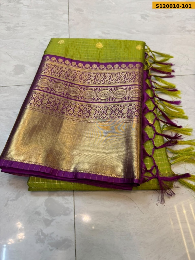 Banarasi Semi Kataan Soft Silk Saree