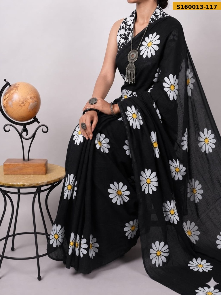 Mulmul Cotton Sarees