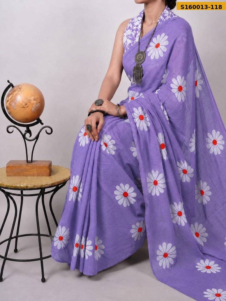 Mulmul Cotton Sarees